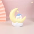 Miniatyrbillede 1 af 5: Måne LED Lys Anime Kuromi Cinnamonroll Ornament Natlampe Db A