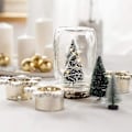 Miniatyrbild 4 av 5: Mini Snöfrostade Träd Mini Julgran Plast Vinter Snö Dekorationer Bordsgranar För Semesterfest Diy Rum Dekoration Hem Bord Topp Jul