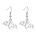 Miniatyrbillede 3 af 5: Style 4Punk Skull Lange Hængende Øreringe Skull Dangle Øreringe Halloween Smykker Style 4