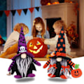 Miniatyrbillede 3 af 5: Halloween-nisse med Ahornblad, Edderkop og Græskar - Pynt fra CraftsB