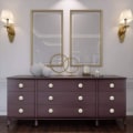 Pikkukuva 4 / 5: 10 kpl Vintage-kaapin nuppia, Vintage Shabby Chic pyöreät laatikon nupit, ovien nupit vetokahvat lipastoille keittiön kaapeille kaappeihin