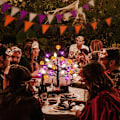Miniatyrbilde 5 av 5: Halloween-trelys med LED-lykter i form av gresskar, flaggermus og spøkelser, med timer/USB/batteridrift - Halloween-lys for dekorasjon