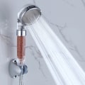 Pikkukuva 2 / 5: Suihkupää, Korkeapaineinen Käsisuihku Sateenvarjo 3 Tilaa Shower Envy Suihkupääsuodatin Kuiville Hiuksille & Iholle