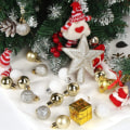 Miniatyrbilde 3 av 5: Platina Julekuler, 30 stk Julekuler, Plast Juletrær Kuler, Juletrær Kuler Sett, For Dekorering Juletrær Glitter
