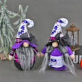Pikkukuva 2 / 5: Kausivaihteelliset koristeet Tonttu Kääpiö Nuken Plushie Gnome Lomakoriste Juhlatarvikkeet