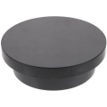 Miniatyrbilde 2 av 3: Automatisk Roterende Visningsstativ Samling Showcase Dreieskive 360 Grader Smykke Visningsholder Svart 14X14X4.5CM