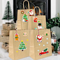 Miniatyrbild 2 av 5: Juldekaler 4-pack/set Förpackningsdekaler Tillbehör DIY-dekaler