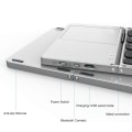 Miniatyrbilde 4 av 5: Triple Bluetooth, mini bærbar datamaskin Bluetooth-tastatur, mus berøring