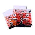 Miniatyrbillede 1 af 5: 100 stk Halloween Slikpose Cookiesposer Selvklæbende Tegneserie Græskar Hexe Spøgelse Tryk Klar Snack Emballage Snackposer Edderkoppespind