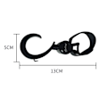 Miniatyrbilde 5 av 5: 4 stk Barnevogn Klips Kroker Henger Bleieposer Krok for Baby Multifunksjonell Handlepose Handletilbehør