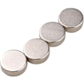 Pikkukuva 1 / 5: 50 Kiinteää Neodyymimagneettiosaa 8 X 2 Mm Super-kaltaiset Pyöreät Levyt