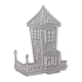 Miniatyrbillede 1 af 5: Julehus Metal Skærestencil Skabelon Scrapbooking DIY Album Stempel Prægning