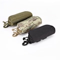Miniatyrbillede 2 af 4: Molle Brilleglaspose Solbril Etui Militær Talje Pakke Taske Utility Edc Pose Sort Farve