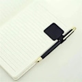 Miniatyrbillede 3 af 4: Penholder [5 stk.] Selvklæbende Penholder PU Læder Blyant Holder til Apple Pencil, Journal, Notesbog, Blyant, med Holdbar