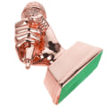 Miniatyrbillede 2 af 3: Mikrofon Trofæ Studerende Sangkonkurrence Vært Konkurrence Trofæ Pris Børn Ære Trofæ 13.5X9X5CM 13.5X9X5CM