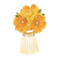 Pikkukuva 1 / 2: Japanilaistyylinen hiuskoriste Hanfu-hapsineulat Hiusklipsi Barrettes Kukka hiusklipsi perinteeseen