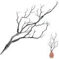 Miniatyrbillede 1 af 3: Sort Blomster Vase Simuleret Træ Kunstigt Gevir Trægrene Sorte Pind Vase Dekoration Manzanita