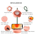 Miniatyrbillede 4 af 5: Skrivebordslampe til børn, dæmpbar LED bordlampe med 3 farvetemperaturer, genopladelig skrivebordslampe med berøringsføler og fleksibel arm, USB natlampe