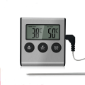 Miniatyrbild 1 av 5: Elegant Digital Köktimer, Superstark Magnetisk Bak Sida i Rostfritt Stål, Hög Larm, Stor Display, Autominne, Automatisk Avstängning