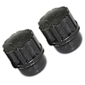 Miniatyrbilde 2 av 3: 2 stk Plast Saksofonbeskyttelsesplugg Saksofonbeskyttelsesplugg Sopransaksofon Liten Plugg Svart 2.15X1.7X1.7CM