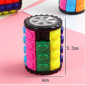 Miniatyrbilde 4 av 4: 3D Roterende Skyve Babylon Tårn Anti-stress Rubiks kube Sylindrisk Puslespill Lekevarer Voksne Barn Utdanningsleker Barn Sansestimulerende Lekevarer