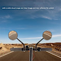 Miniatyrbild 2 av 5: Universal Scooter Backspegel, Scooter Handtag Sidospegel 360° Rotation Säkerhetsspegel 1 Par Black