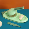 Miniatyrbild 1 av 2: Pressad Dumpling Wrapper Artifact Grönfruktkorg Ziplock Påse Organiserare Måltidsberedningsbehållare Utensi