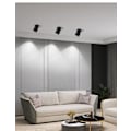 Miniatyrbilde 3 av 5: Justerbar Overflate Spotlight 7W LED Takspotter Taklampe Justerbar Vinkel Taklampe COB Lampe, 360° Rotterbar (Varmt Hvit 3000k)