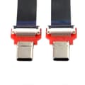 Miniatyrbillede 3 af 5: 20 cm FPC Flad USB 3.1 Type-C USB-C Han til Han Datakabel til MacBook, Laptop, Telefon & Harddisk
