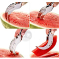Miniatyrbilde 4 av 5: Watermelon Slicer – Designet vannmelonkutter som gjør det raskt og enkelt å skjære vannmelon – Premium rustfritt stål