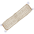 Miniatyrbillede 1 af 3: Reptil Firben Skægøg Hammock Reptil Klatre Lounger Naturlig Sægræs Hammock Seng Til Firben Lysebrun 75x18cm Light Brown 75x18cm