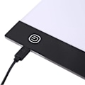 Miniatyrbilde 4 av 4: A5 LED Tegneplate, LED Lysplate A5 LED Lysbord Ultratynn LED Lysbokser, A5 LED Kopierbrett, Fargeleggingsunderlag, Skisseblokk, Med USB-kabel, For Stencil