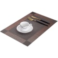 Miniatyrbilde 1 av 2: PVC Sklisikker Vestlig Mattesett Europeisk Stil Diagonal Foto Ramme Isolasjonspute Firehjørnet Plassmatte