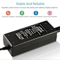 Miniatyrbilde 4 av 5: 24V 1A 2A 3A 5A 6A 8A 10A AC/DC-adapter Strømadapter Lader 5.5x2.1-2.5mm Hankontakt Adapter for LED-belysning [DB]