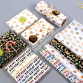 Miniatyrbild 1 av 5: Presentpapper, julklappspapper, 12 stycken 50 * 70 cm (kärlek * 3 + grön * 3 + färgglad * 3 + folie * 3)