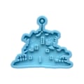 Miniatyrbillede 1 af 5: Halloween Hexe Nøglering Form Epoxy Krystal Silikon Form Tilpasset FormC