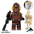 Miniatyrbild 5 av 5: St Star Wars Minifigurer Byggklossar Leksaksset 4,5 cm Stridsdroider Klonsoldater Actionfigurer Samlarföremål Byggset för Pojkar Barn