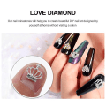 Miniatyrbild 3 av 3: 30 st Elegant Crown Rhinestones Nagelkonst Design Rhinestones Legering Charms Silver 1x1cm