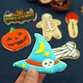 Miniatyrbilde 5 av 5: 6-pak Halloween-gresskar Spooky Cookie-utskjæringssett Søt Baking Rustfritt Stål