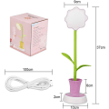 Miniatyrbillede 4 af 5: Børne skrivebordslampe, USB genopladelig bordlampe, natlampe til soveværelse kontor (grøn) [energi klasse A ++]