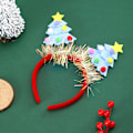Miniatyrbillede 2 af 5: 2 stk. Julehovedbånd - Bulk Hovedbeklædning - Julehovedhat Toppers - Julehårbånd Tilbehør til Juleferie