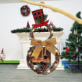 Miniatyrbilde 2 av 5: Julepynt Hjemme Senter Julepynt LED Snømann Julekrans (1 stk)