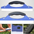 Miniatyrbilde 2 av 5: Dusj-squeegee, Dører Biler Vinduer Glass Squeegee Rengjøringsmiddel Silikon Baderom Viser Ergonomisk Håndtak Husholdningsrengjøringsverktøy (2 stk)