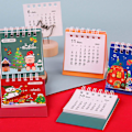 Miniatyrbillede 2 af 5: August 2022-December 2023 Simpel Stående Flip-Bordkalender Perforerede Sider Gul
