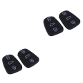 Pikkukuva 2 / 2: 6 kpl Käytännöllinen Auton Avaimen Kotelo 3 Painiketta Taittuva Kaukosäädin Avaimen Fob Kotelo Hyundai I10 I20 I30 (musta) 4 kpl 4 pcs