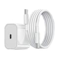 Miniatyrbilde 1 av 4: kompatibel iPhone-lader 20W hurtigladekabel, lader med Type C til Lightning-kabel, kompatibel med iPhone 14/13/12/11 Pro Max 1m 1m