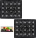 Two-piece sink mat - rubber sink mat - sink protector - sink mat - back wall - sink protector