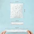 Miniatyrbilde 2 av 5: 100 stk Matdeksler Transparent Plast Elastisk Strekk Matdeksler Gjenbrukbar Matstrekkfolie Beskytt Grønnsaker Frukt Kjøleskap Oppbevaring