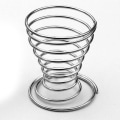 Miniatyrbilde 4 av 5: 4 stk. Eggkoppholder i rustfritt stål, fjærtråd eggkopp, eggkopp i rustfritt stål, eggkoppholder, moderne eggkoppholder