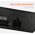 Miniatyrbilde 4 av 5: Svart 61-tangenters bærbar keyboard med minitaster toner som dekker en rekke instrumenter enkelt berøring（54*16.5*5cm）